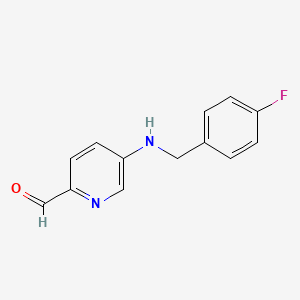 5-(p-Fluorobenzylamino)-pyridine-2-carboxaldehyde