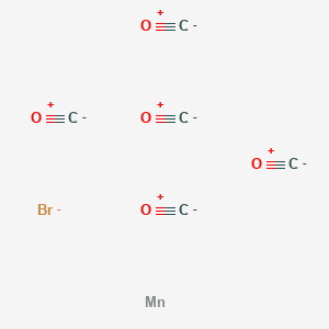 molecular formula C5BrMnO5- B083175 Manganese pentacarbonyl bromide CAS No. 14516-54-2