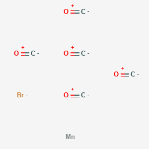 molecular formula C5BrMnO5- B083175 溴代五羰基锰(I) CAS No. 14516-54-2