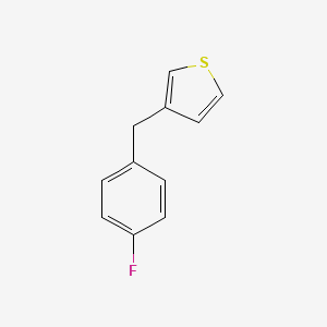 3-(4-Fluorophenylmethyl)thiophene