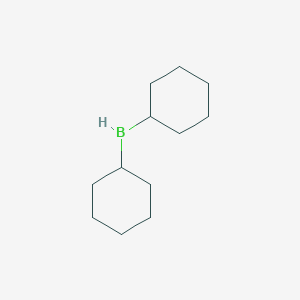 molecular formula C12H23B B8317775 dicyclohexylborane 