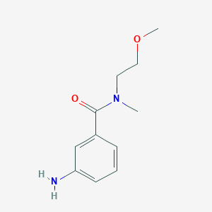 3-amino-N-(2-methoxyethyl)-N-methylbenzamide