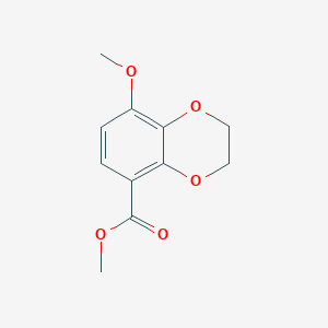 Methyl 8-Methoxy-2,3-dihydrobenzo[b][1,4]dioxine-5-carboxylate