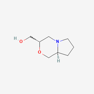 [(3S,8aS)-hexahydro-1H-pyrrolo[2,1-c][1,4]oxazin-3-yl]methanol
