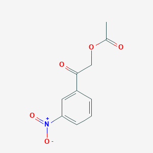 2-(3-Nitrophenyl)-2-oxoethyl acetate