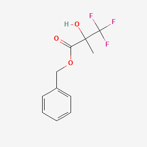 Benzyl 3,3,3-trifluoro-2-hydroxy-2-methylpropanoate
