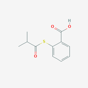 2-[(Isopropylcarbonyl)thio]benzoic acid