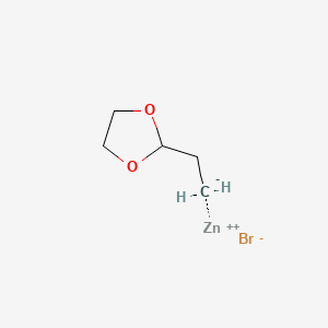 (2-(1,3-dioxolan-2-yl)ethyl)zinc(II) bromide