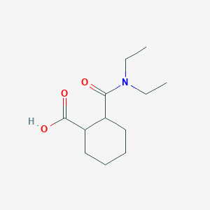 2-[(Diethylamino)carbonyl]cyclohexanecarboxylic acid
