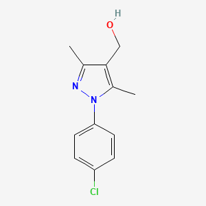 1-(4-chlorophenyl)-3,5-dimethyl-4-hydroxymethyl-1H-pyrazole