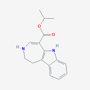 Iso-propyl 1,2,3,6-tetrahydroazepino[4,5-B]indole-5-carboxylate