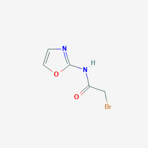 2-Bromo-N-oxazol-2-yl-acetamide