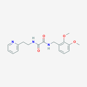 molecular formula C18H21N3O4 B8318932 N1-(2,3-Dimethoxybenzyl)-N2-(2-(pyridin-2-yl)ethyl) oxalamide CAS No. 851670-40-1