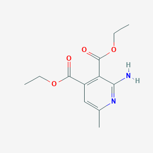 2-Amino-3,4-diethoxycarbonyl-6-methylpyridine