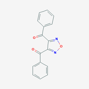 molecular formula C16H10N2O3 B083192 Furazan, dibenzoyl- CAS No. 10349-12-9