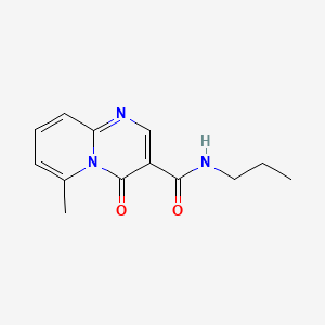 4H-Pyrido(1,2-a)pyrimidine-3-carboxamide, 6-methyl-4-oxo-N-propyl-