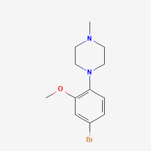 1-(4-Bromo-2-methoxyphenyl)-4-methylpiperazine