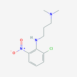 N1-(2-Chloro-6-nitrophenyl)-N3,N3-dimethyl-1,3-propanediamine