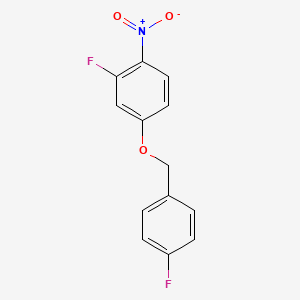 2-Fluoro-4-(4-fluoro-benzyloxy)-nitrobenzene