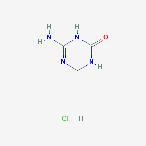molecular formula C3H7ClN4O B8319288 NSC 265485 CAS No. 62488-58-8