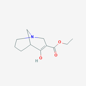 3-Ethoxycarbonyl-4-hydroxy-1-azabicyclo[3.3.1]non-3-ene