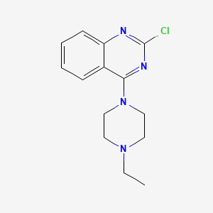 4-(1-Ethylpiperazin-4-yl)-2-chloroquinazoline