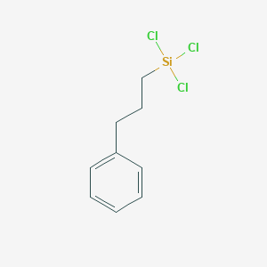 molecular formula C9H11Cl3Si B083194 Trichloro(3-phenylpropyl)silane CAS No. 13617-40-8