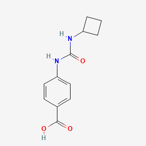 4-(3-Cyclobutylureido)benzoic acid