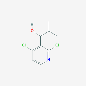 1-(2,4-Dichloropyridin-3-yl)-2-methylpropan-1-ol