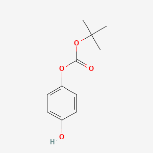 molecular formula C11H14O4 B8319411 4-(Tert-butoxycarbonyloxy)phenol 