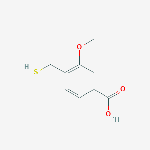 3-Methoxy-4-mercaptomethylbenzoic acid