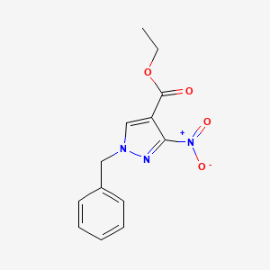 ethyl 1-benzyl-3-nitro-1H-pyrazole-4-carboxylate