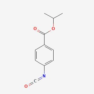molecular formula C11H11NO3 B8319492 4-Isopropoxycarbonylphenyl isocyanate 