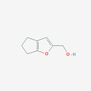 molecular formula C8H10O2 B8319506 (5,6-Dihydro-4H-cyclopenta[b]furan-2-yl)methanol 