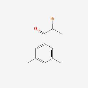 molecular formula C11H13BrO B8319525 2-Bromo-3',5'-dimethylpropiophenone 