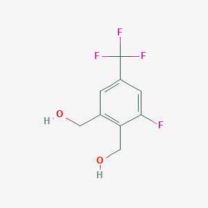 (2-Fluoro-6-hydroxymethyl-4-trifluoromethyl-phenyl)-methanol