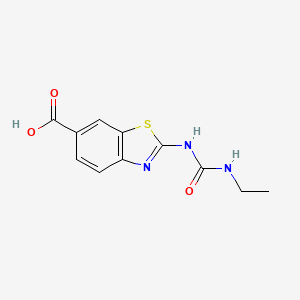 2-[(Ethylamino)Carbonyl]amino-1,3-benzothiazole-6-carboxylic acid