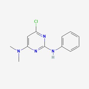 6-chloro-N4,N4-dimethyl-N2-phenyl-2,4-pyrimidinediamine