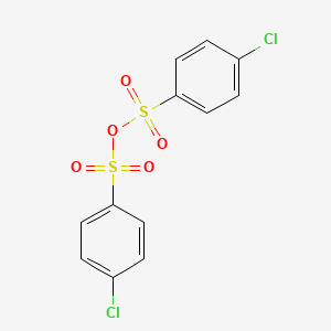 molecular formula C12H8Cl2O5S2 B8319778 p-Chlorobenzenesulfonic anhydride 