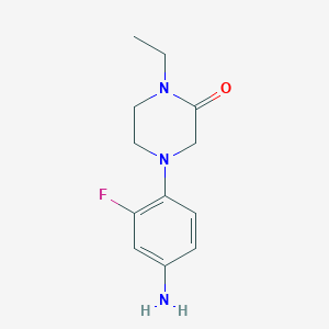 5-Amino-2-(4-ethyl-3-oxopiperazin-1-yl)fluorobenzene