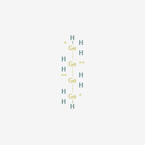 molecular formula Ge4H10 B083201 Tetragermane CAS No. 14691-47-5