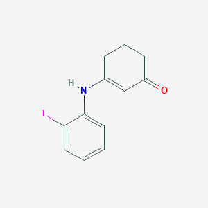 3-(2-Iodoanilino)-2-cyclohexene-1-one
