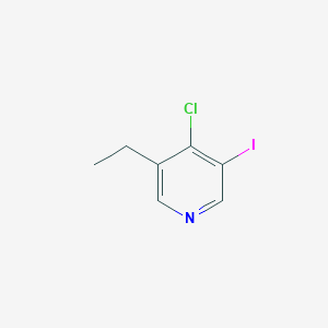 Pyridine, 4-chloro-3-ethyl-5-iodo-