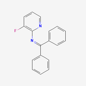 Benzhydrylidene(3-fluoropyridin-2-yl)amine