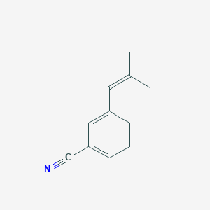3-(2-Methylpropenyl)benzonitrile