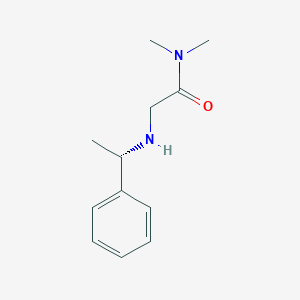 (S)-N,N-dimethyl-2-[(1-phenylethyl)amino]acetamide