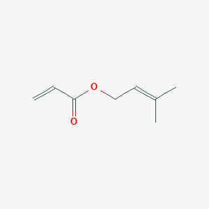 molecular formula C8H12O2 B8320700 3-Methyl-2-butenyl acrylate 