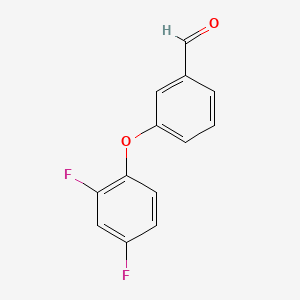 3-(2,4-Difluorophenoxy)benzaldehyde