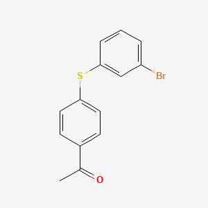 4'-(3-Bromophenylthio)acetophenone