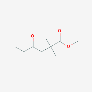 Methyl 2,2-dimethyl-4-oxohexanoate